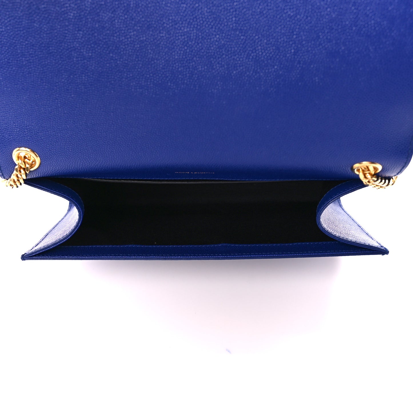 Grain De Poudre Medium Classic Monogram Kate Satchel Ultramarine