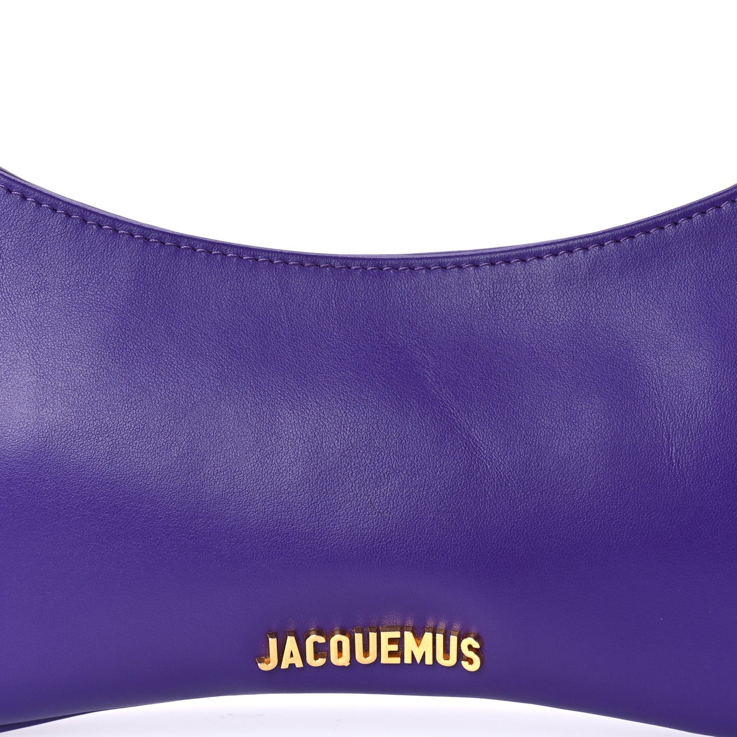 Smooth Calfskin Le Bisou Mousqueton  Purple