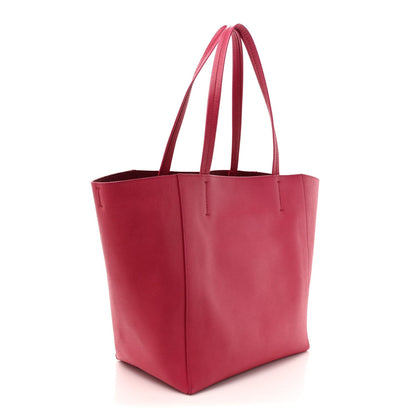 Celine Grained Calfskin Medium Horizontal Cabas Phantom Pink 3 of 7