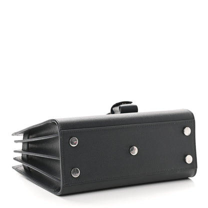 Saint Laurent Grained Calfskin Nano Sac De Jour Coal 3 of 11