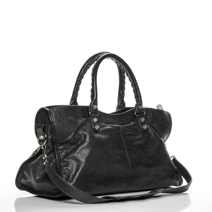 Balenciaga Agneau Giant 12 Silver Hardware Part Time Anthracite 3 of 7