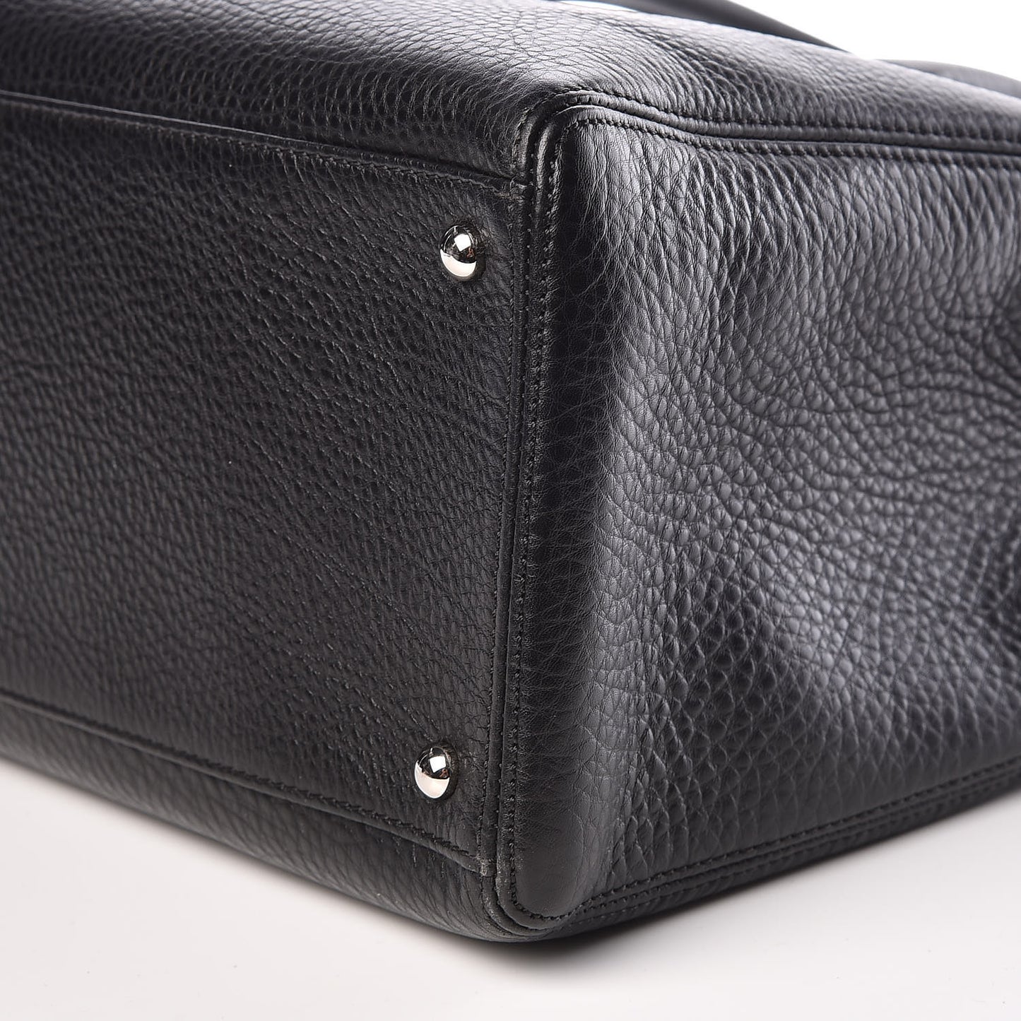 Deerskin Cerf Executive Shopper Tote Black