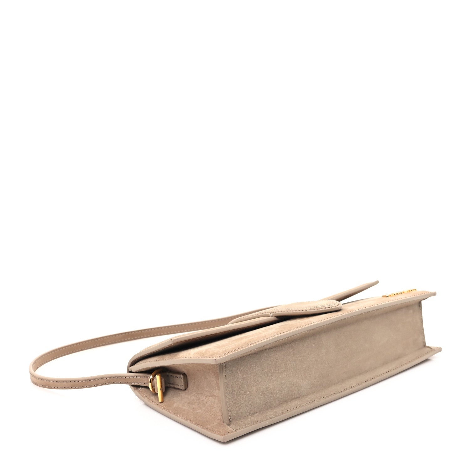 Jacquemus Suede Le Bambino Long Dark Beige 4 of 10