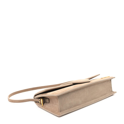 Jacquemus Suede Le Bambino Long Dark Beige 4 of 10