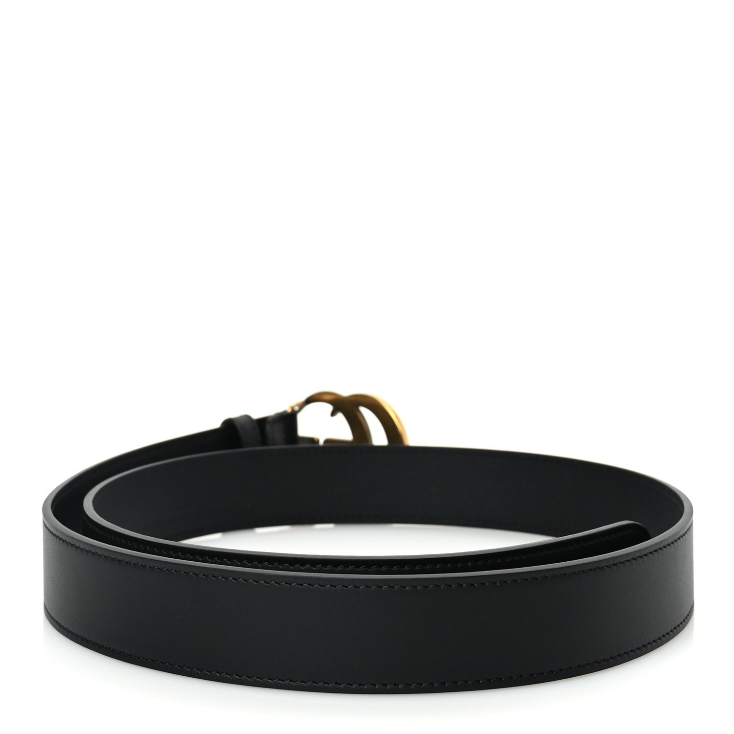 Gucci Calfskin Double G 30mm Belt 90 36 Black 2 of 5