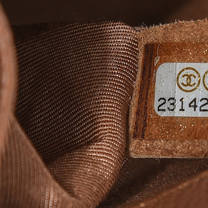 Chanel Caviar Quilted Medium Boy Flap Camel 7 of 9