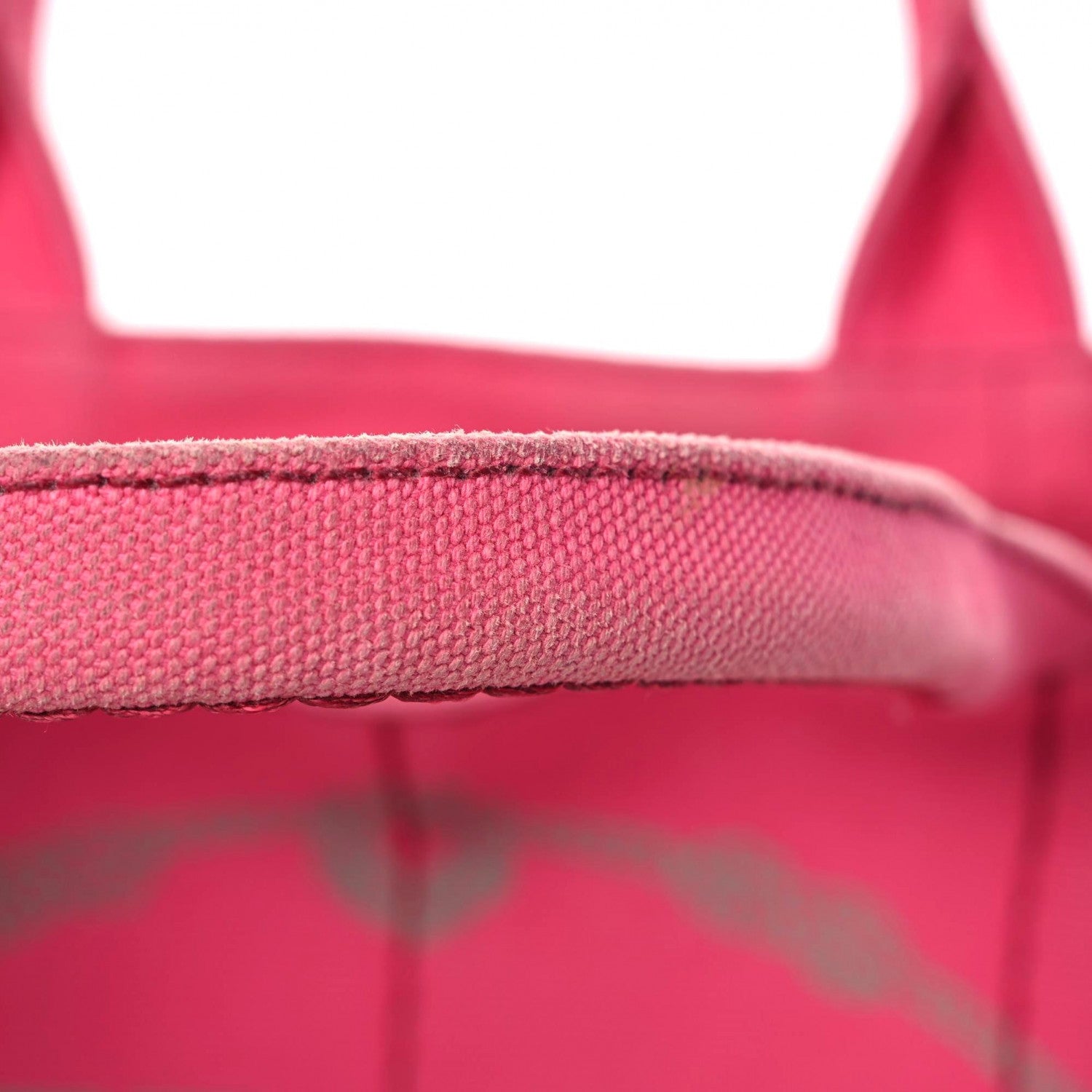 Prada Canapa Small Logo Tote Peonia 19 of 22