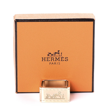 Hermes Permabrass Bolduc Scarf Ring 5 of 5