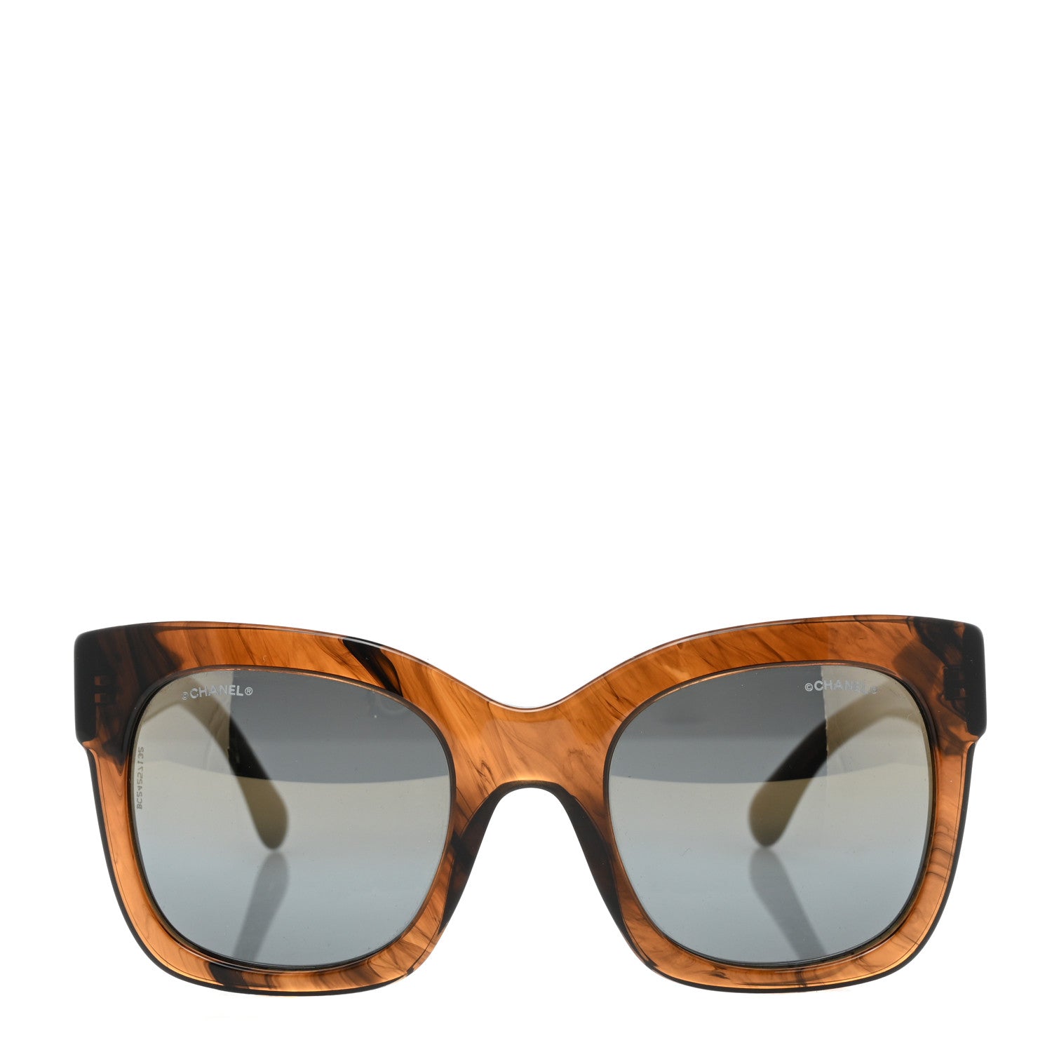 Chanel Mirror CC Sunglasses 5357 Brown 2 of 8