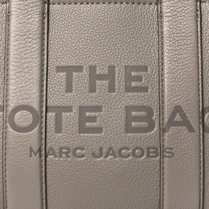 Marc Jacobs Grained Calfskin Small The Tote Bag Cement 7 of 9