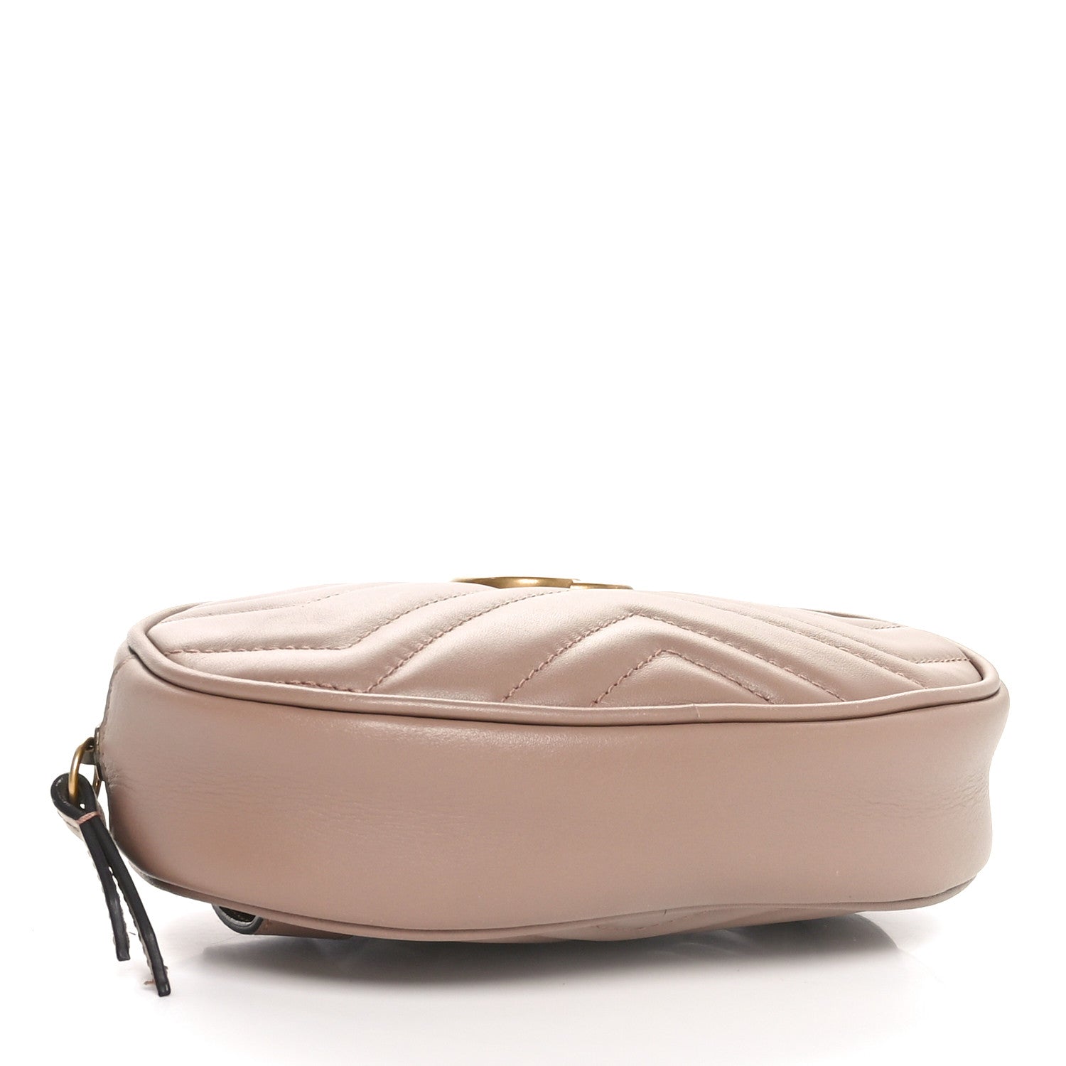 Gucci Calfskin Matelasse GG Marmont Belt Bag 85 34 Porcelain Rose 4 of 11