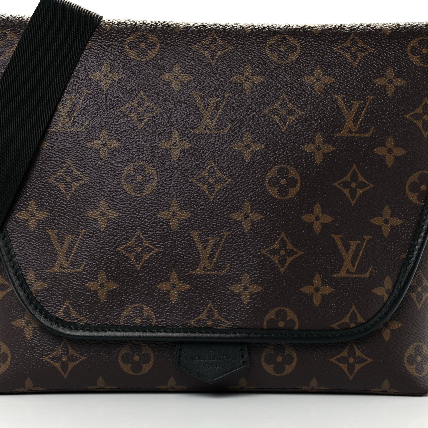 Louis Vuitton Monogram Macassar Magnetic Messenger 9 of 12