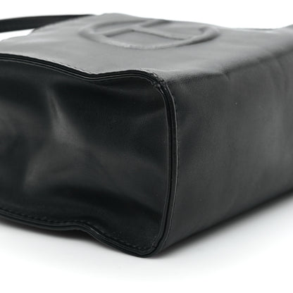 Telfar Vegan Leather Small Shopping Bag Black 9 of 11