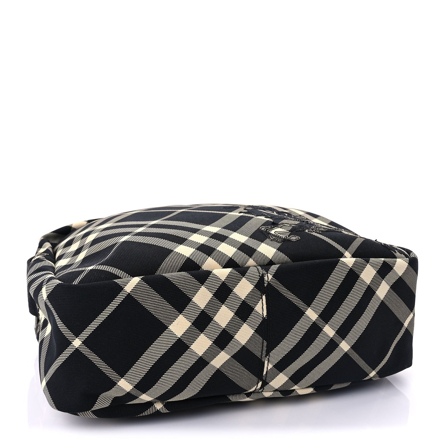 Burberry Canvas Check EKD-applique Crossbody Bag Black Calico 3 of 8
