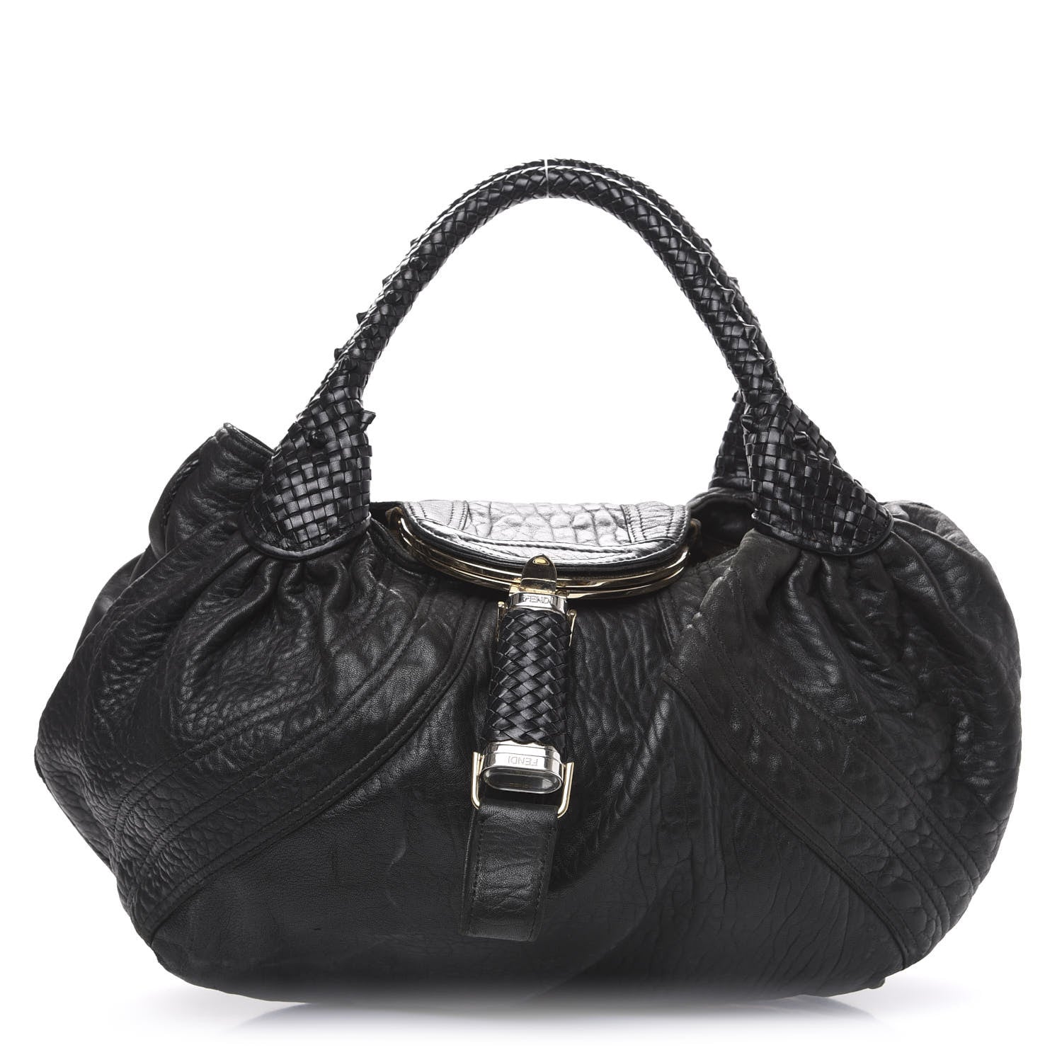 Fendi Nappa Nuvolata Spy Black 1 of 10