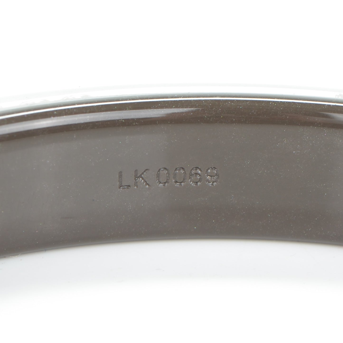 Resin Swarovski Medium Inclusion Bracelet PM Grey