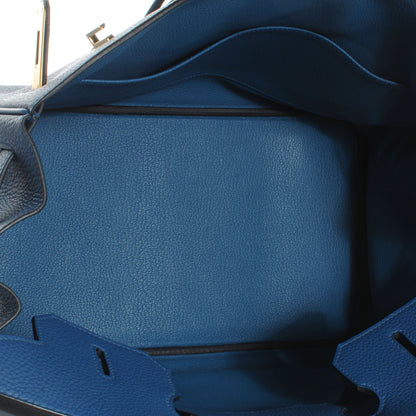 Hermes Togo Birkin 35 Bleu de Galice 6 of 9