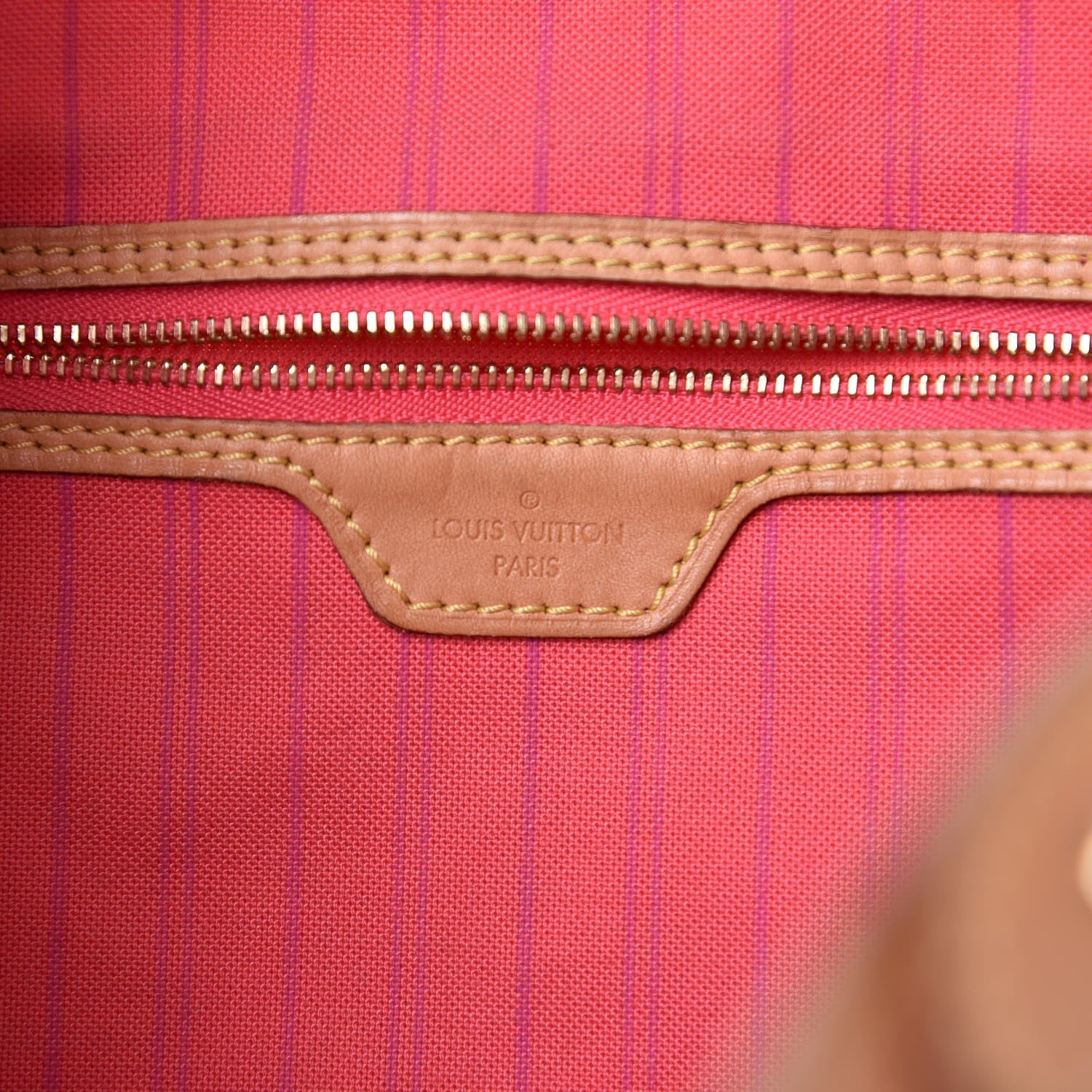 Louis Vuitton Damier Azur Delightful MM Pink 6 of 17