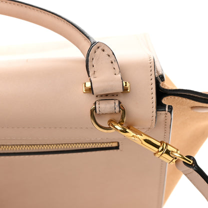 Celine Smooth Calfskin Suede Medium Trapeze Dune 19 of 19