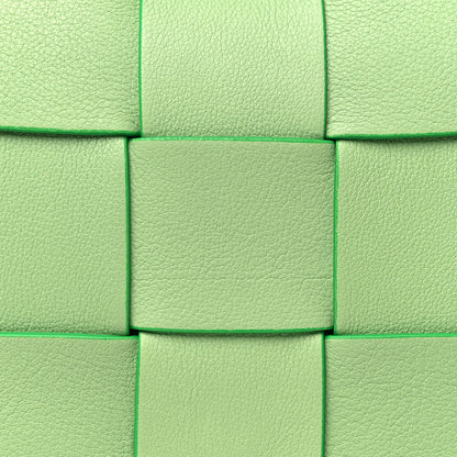 Bottega Veneta Grained Calfskin Maxi Intrecciato Cassette Crossbody Bag Pistachio 8 of 10