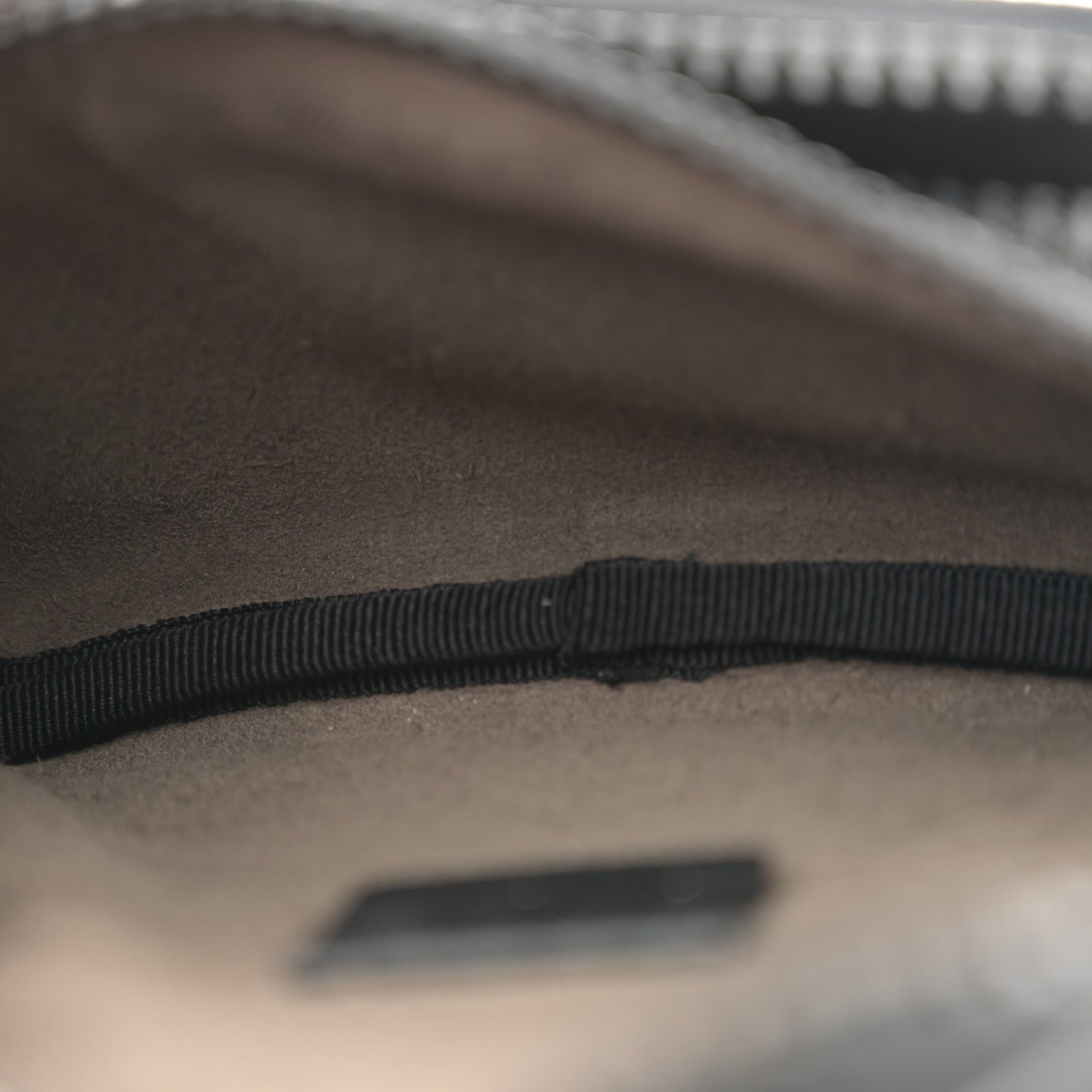 GG Supreme Monogram Belt Bag Black