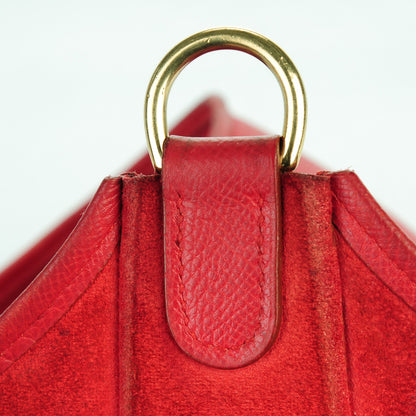 Hermes Courchevel Evelyne GM Rouge Vif 13 of 20