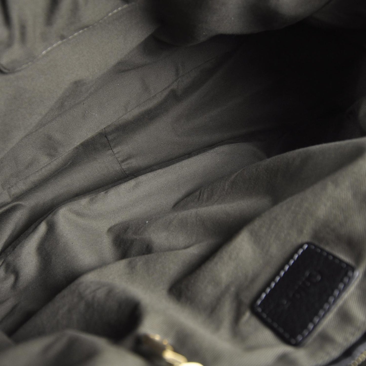 Leather Large Marcie Satchel Black