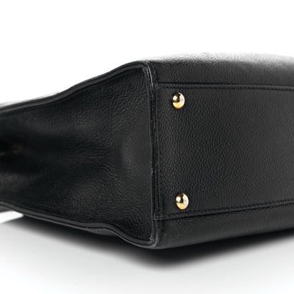 Chanel Caviar CC Shoulder Bag Black 7 of 9