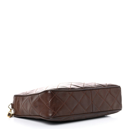 Chanel Lambskin Tassel Camera Case Brown 3 of 19