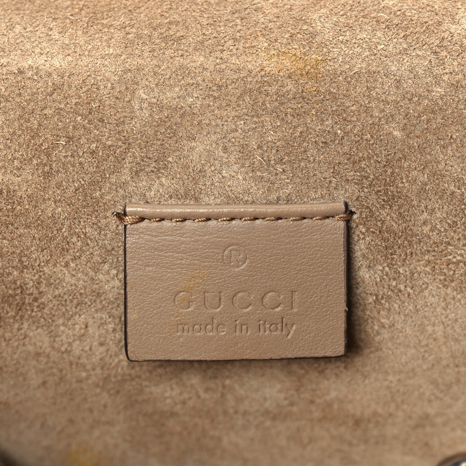 Gucci GG Supreme Monogram Small Dionysus Shoulder Bag  Taupe 5 of 8