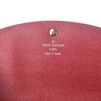 Louis Vuitton Damier Ebene Caissa Wallet Cherry 8 of 8