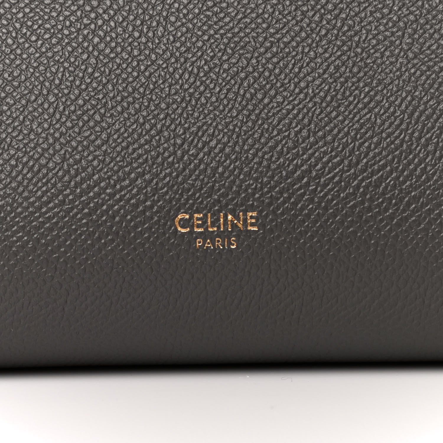 Celine Grained Calfskin Nano Belt Bag Grey 6 of 12