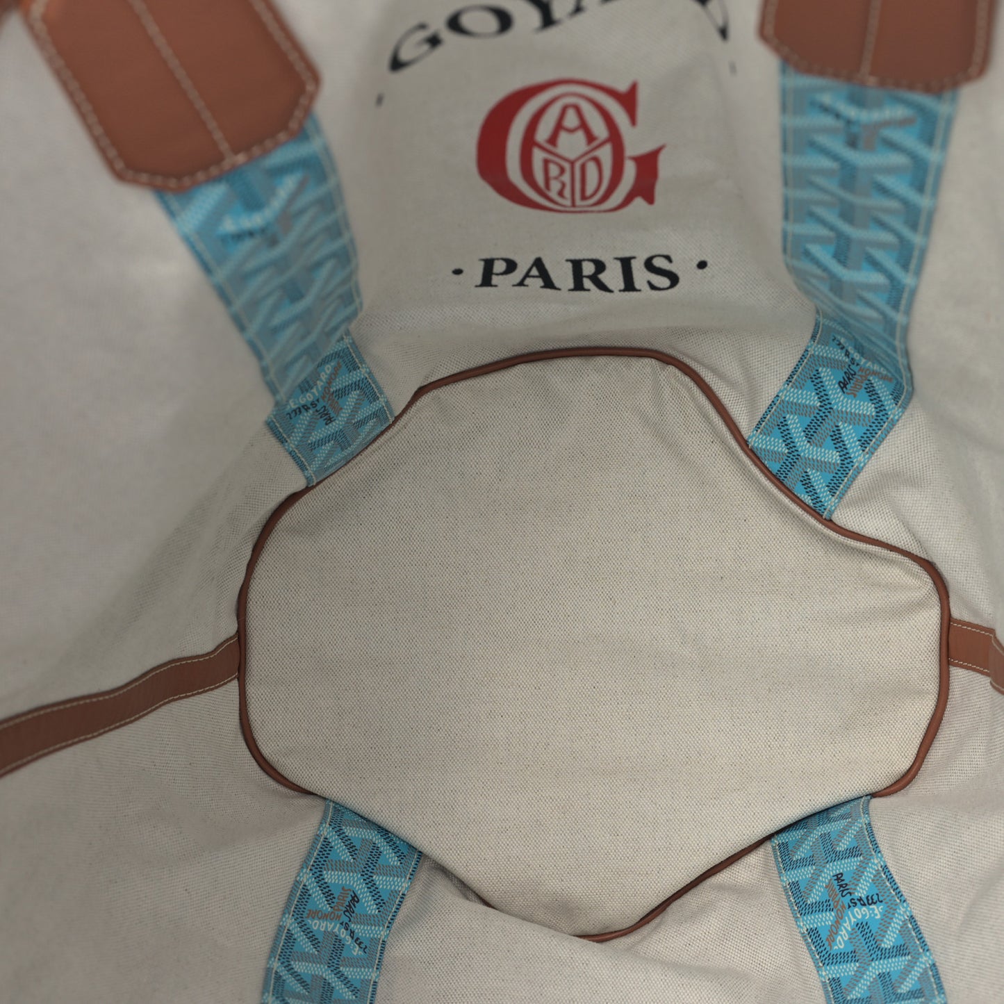 Goyardine Reversible Belharra Light Blue