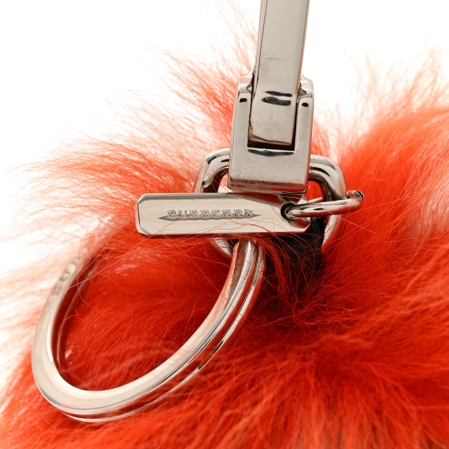 Burberry Cashmere Check Studded Punk Thomas Bear Bag Charm 3 of 3