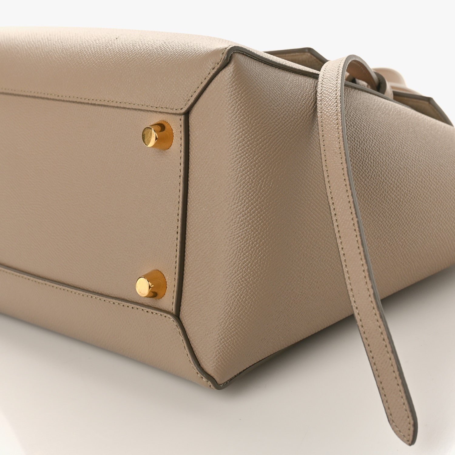 Celine Grained Calfskin Mini Belt Bag Light Taupe 9 of 11