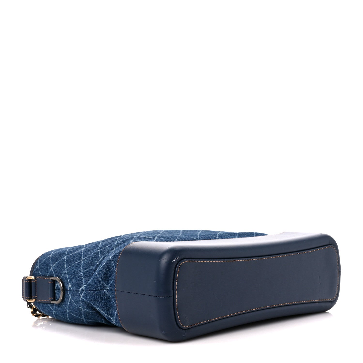 Chanel Denim Calfskin Large Gabrielle Hobo Blue 4 of 10