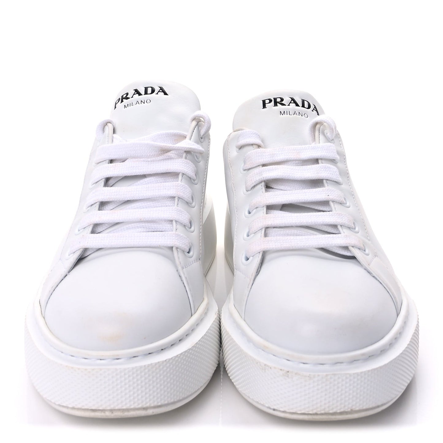 Vitello Soft Logo Low Top Sneakers 38 White