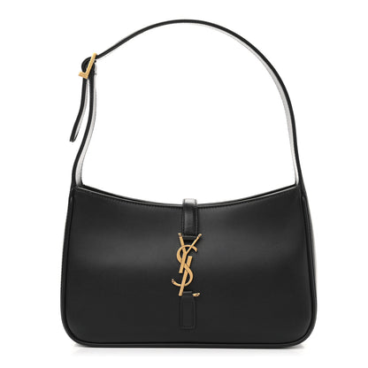 Saint Laurent Smooth Calfskin Le 5 A 7 Hobo Black 1 of 11