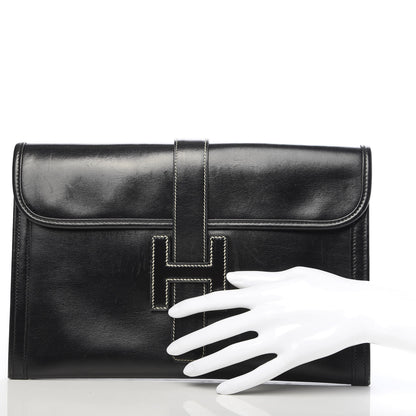 Hermes Box Jige PM Clutch Black 2 of 13