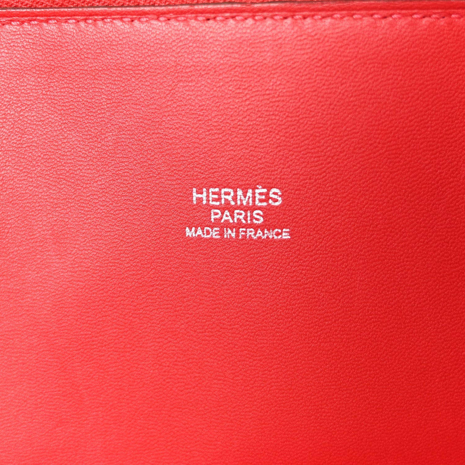 Hermes Taurillon Clemence Bolide 31 Rouge Casaque 5 of 8