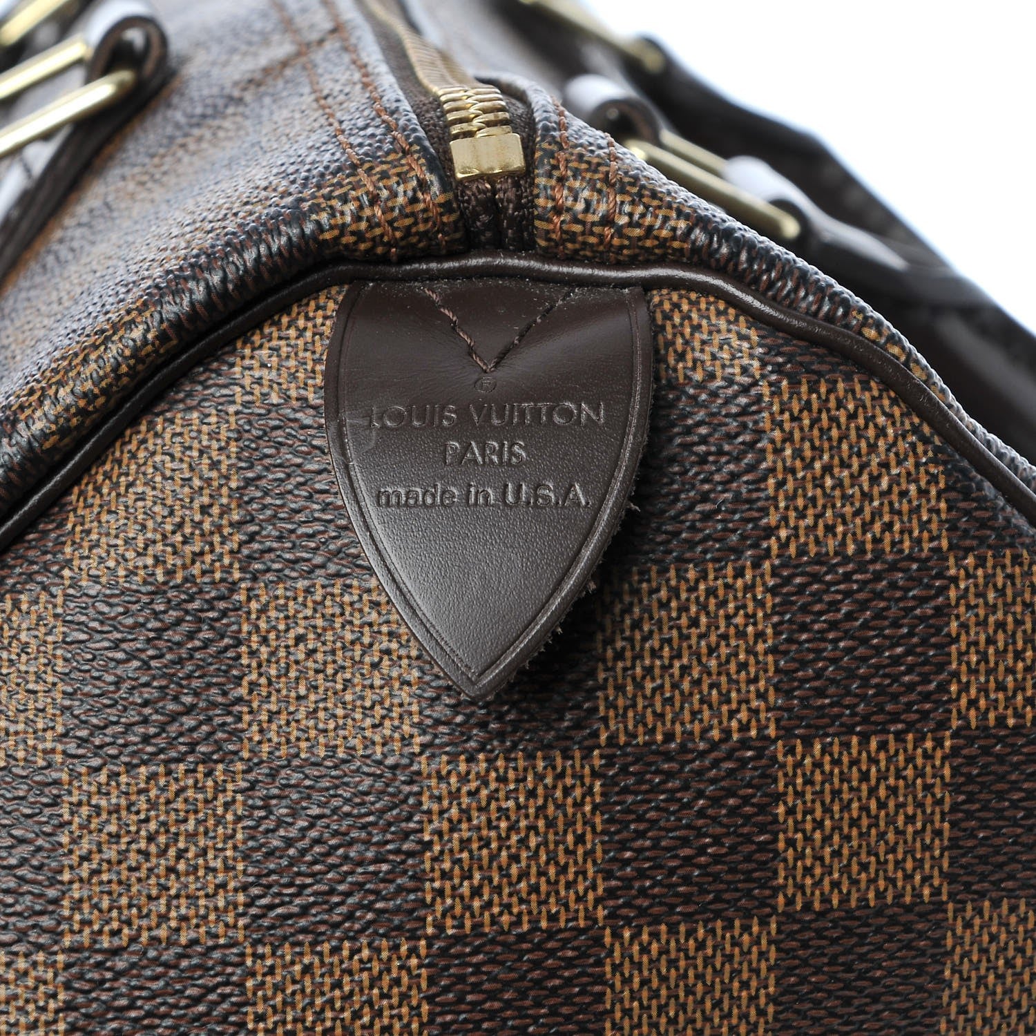 Louis Vuitton Damier Ebene Speedy 30 6 of 13