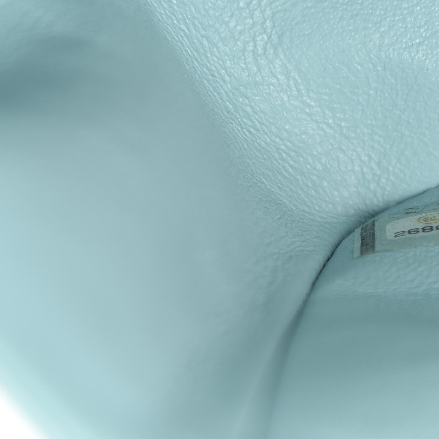 Chanel Caviar Quilted Medium Double Flap Light Blue 8 of 11