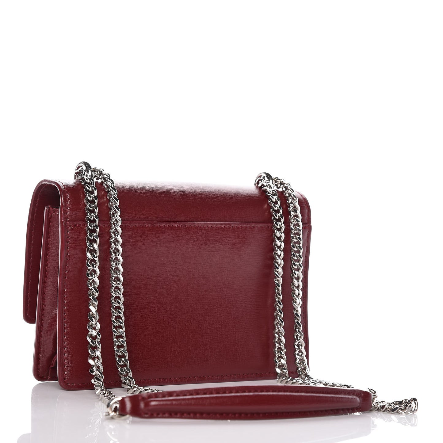 Calfskin Monogram Sunset Chain Wallet Palissandre