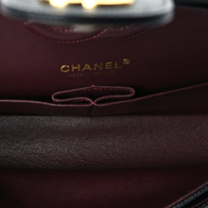 Chanel Caviar Quilted Medium Double Flap Black 5 of 9