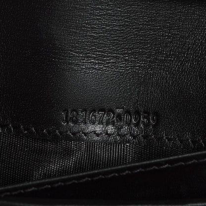 Gucci Monogram Calfskin Ladies Web Continental Wallet Beige Ebony Cocoa 7 of 7