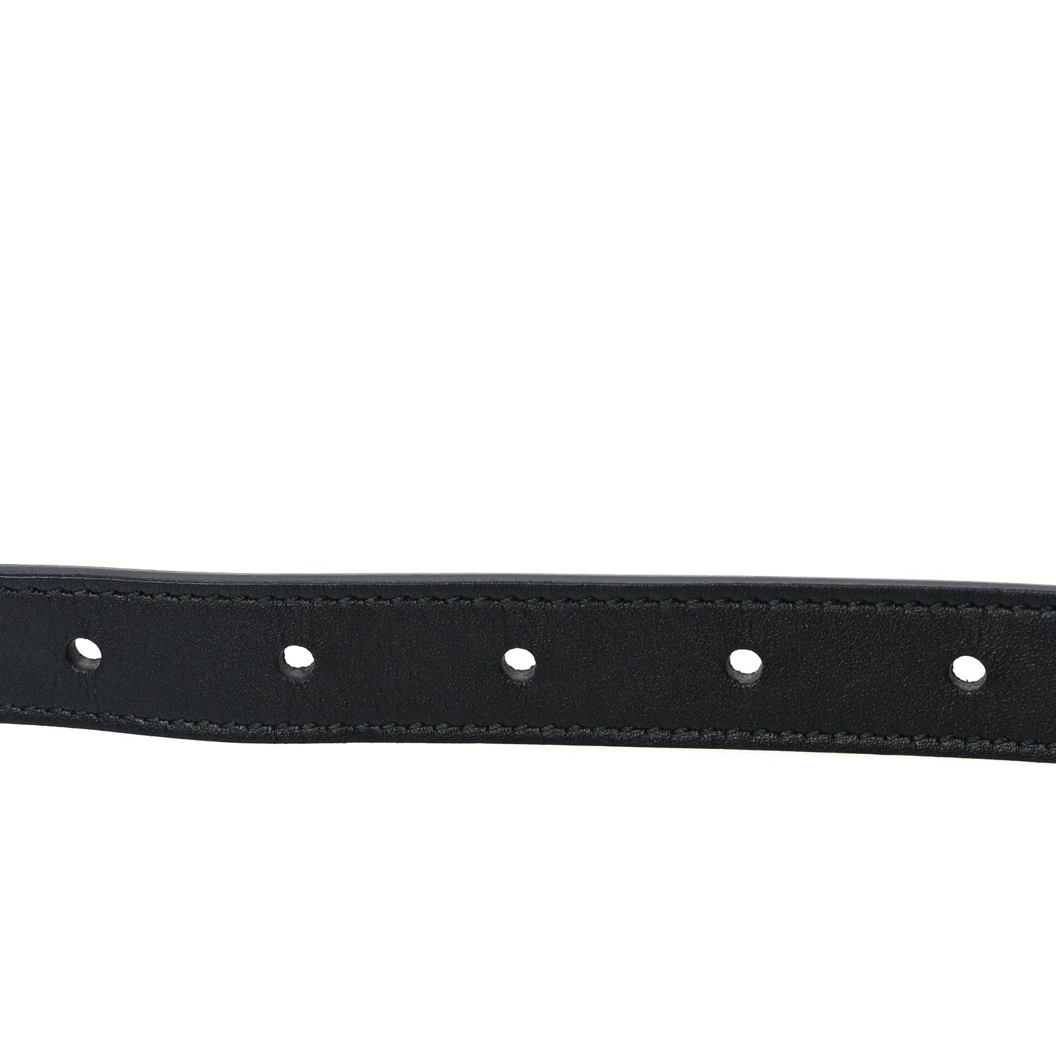 Gucci Calfskin Double G 20mm Belt 75 30  Black 3 of 5