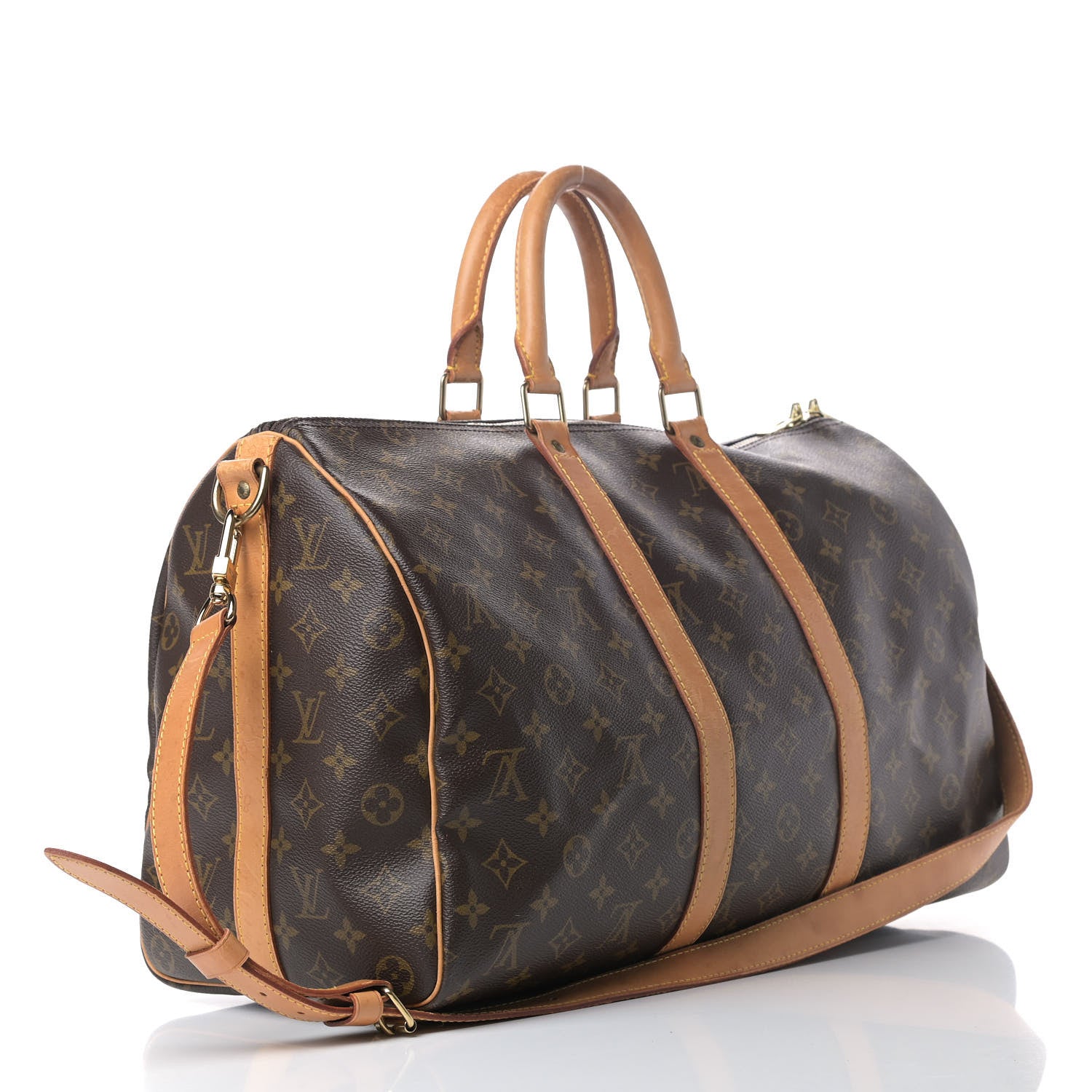 Louis Vuitton Monogram Keepall Bandouliere 45 3 of 16