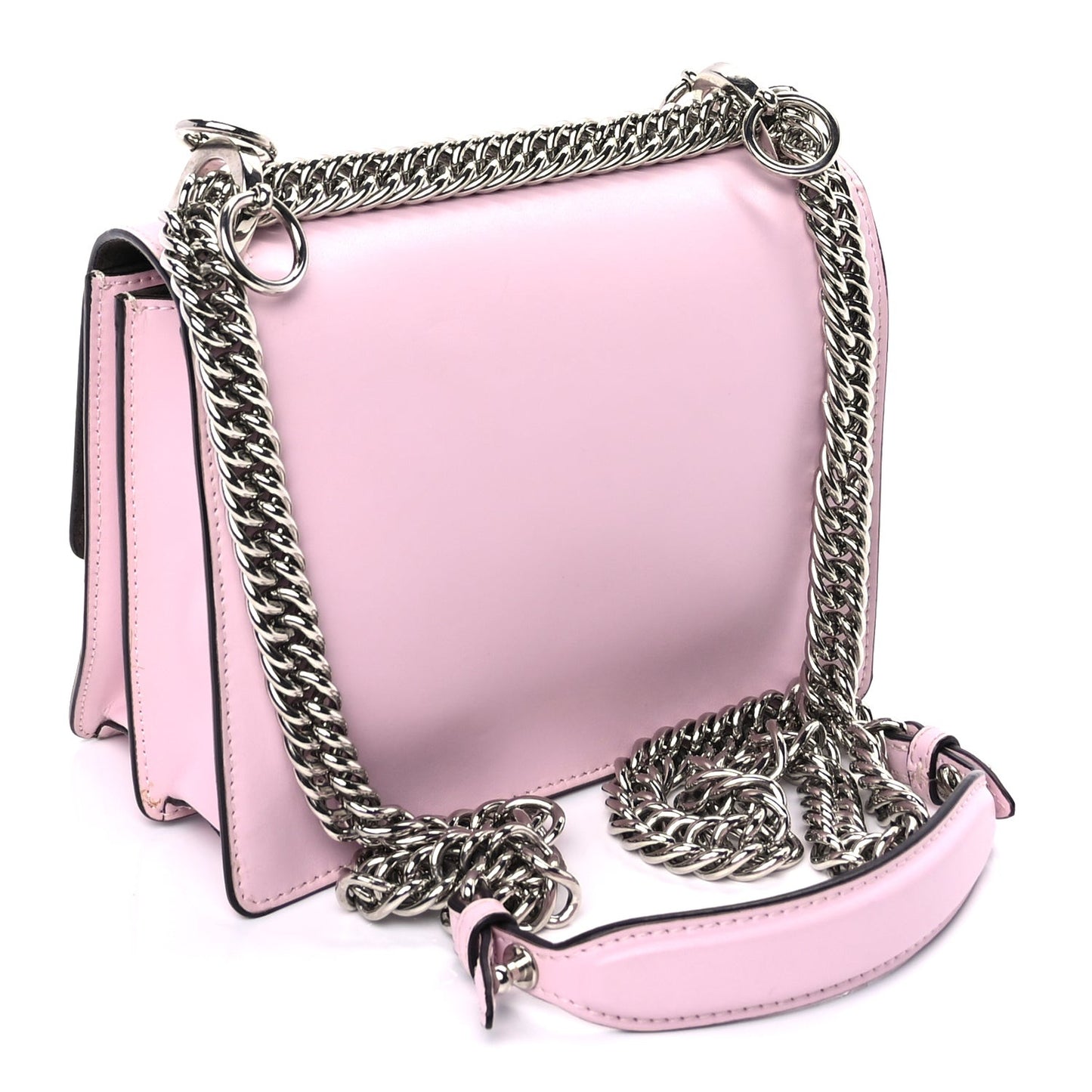Vitello Liberty Studded Small Kan I Shoulder Bag   Peonia Multicolor