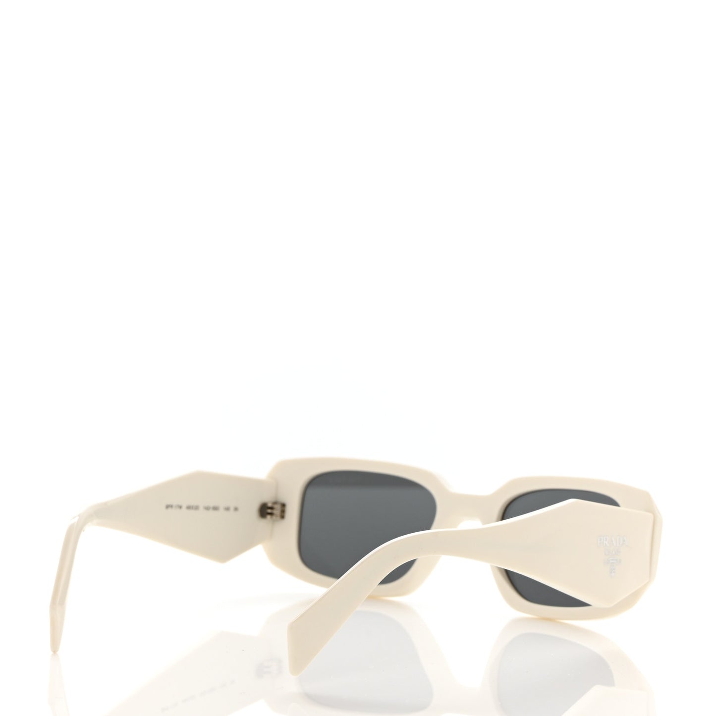 Acetate Symbole Sunglasses SPR 17W White