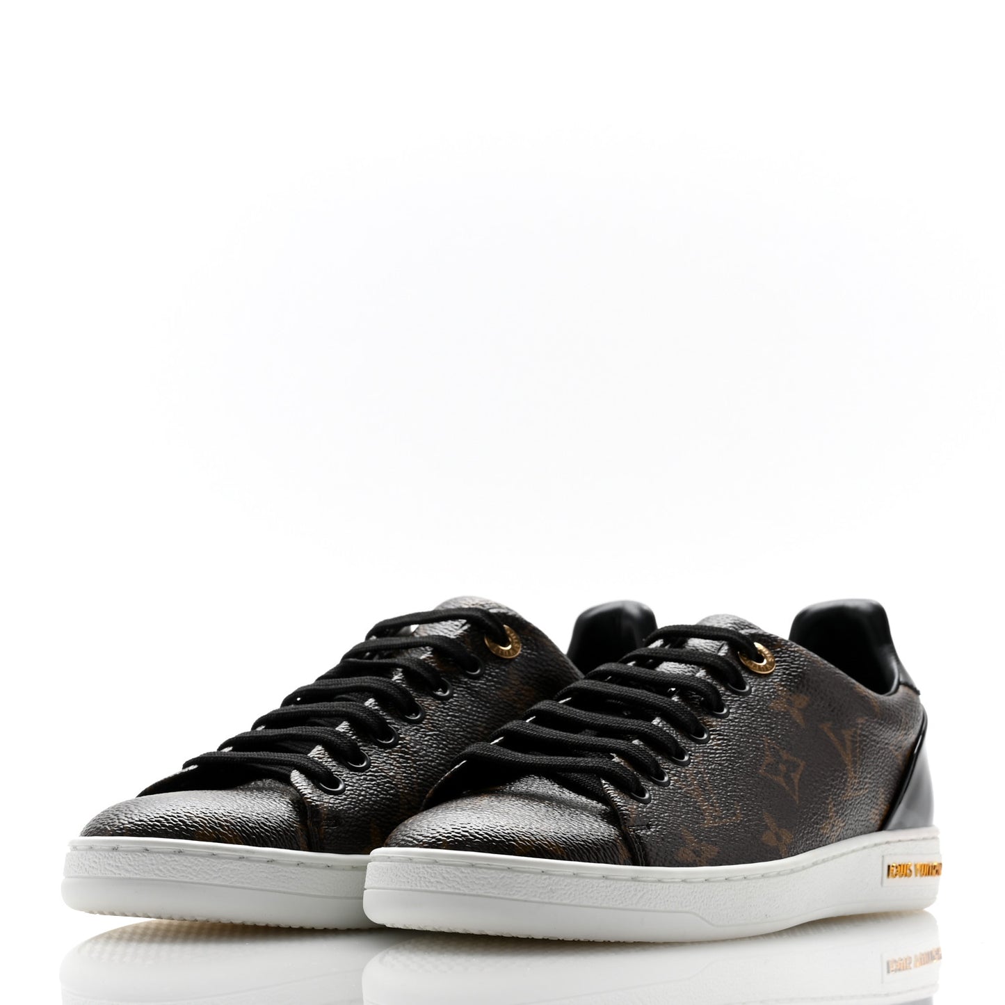 Patent Monogram Frontrow Sneakers 38